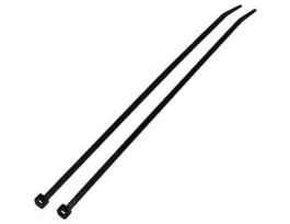 50 Pound Nylon Cable Zip Ties, 8.0" L, Black; 1000/CS