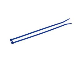 40 Pound Nylon Cable Zip Ties, 8.0" L, Blue; 100/CS