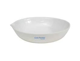 Porcelain Round-Form Evaporating Dish, 525 mL; 12/PK