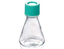 Erlenmeyer Flask, PETG, Sterile, Seal Cap, 125mL; 24/CS