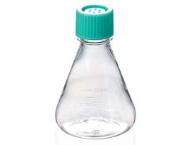 Erlenmeyer Flask, PETG, Sterile, Vent Cap, 250mL; 12/CS