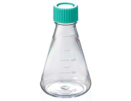 Erlenmeyer Flask, PETG, Sterile, Seal Cap, 500mL; 12/CS