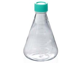 Erlenmeyer Flask, PETG, Sterile, Seal Cap, 1000mL; 6/CS