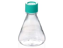 Erlenmeyer Flask, PC, Sterile, Vent Cap, 250mL; 12/CS