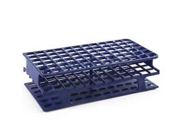 Durable Tube Rack, Full Size, POM, 13mm, 72-Place, Blue; 8/CS