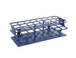 Durable Tube Rack, Full Size, POM, 30mm, 24-Place, Blue; 8/CS