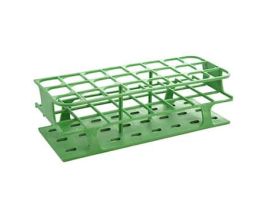 Durable Tube Rack, Full Size, POM, 30mm, 24-Place, Green; 8/CS