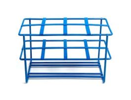 Coated Wire Tube Rack, 25-30mm/50mL, 2x4, Blue