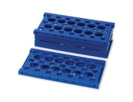 Pop-Up Tube Rack, 15/50 mL, Blue; 2/PK