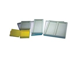 Microscope Slide Storage Box, Polystyrene, Holds 50 Slides