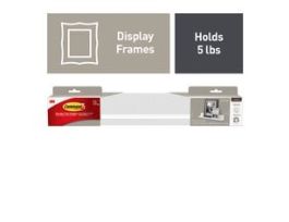 Command™ Picture Ledge HOM21Q-ES, 1 Ledge, 10 Medium Strips