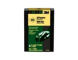 3M™ General Purpose Sanding Sponge CP-002A, Block, 3 3/4 in x 2 5/8 in x 1 in, Medium, Bulk, 250/cs