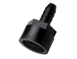 Hose Barb Fitting, Polypropylene, 1/2" NPT(F) X 1/2" ID; 1/Each