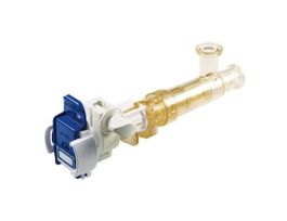 Quick-Disconnect Fitting, Genderless Sanitary Adapter with AseptiQuik G?, Polycarbonate, 3/4" x 1-1/2"; 1/Ea