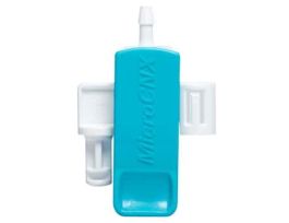 Quick-Disconnect Fitting, Micro-Flow, Genderless Hose Barb, Polycarbonate, 1/16" ID; 1/Ea