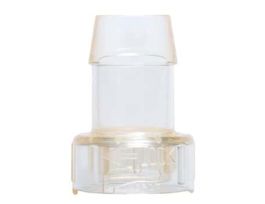 Quick-Disconnect Fitting, Twist-to-Connect, Hose Barb Body, Polysulfone, Non-Valved, 1" ID; 1/Ea