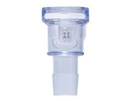 Quick-Disconnect Fitting, Hose Barb Body with Lock, Polycarbonate, Non-Valved, 1/2" ID; 25/Pk