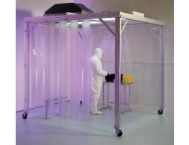 CLEANROOM SOFTWALL 8X8 ESD.