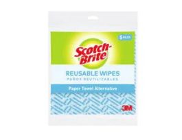 Scotch-Brite® Reusable Wipes 9053-12-SM, 12/5