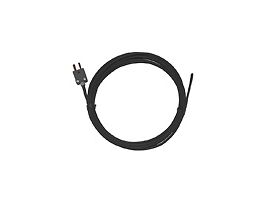 Type-J Pvc-Ins Probe; Epo x y-Coated Tip, Mini-Connector, Ungrounded , 10ft 20 -Gauge