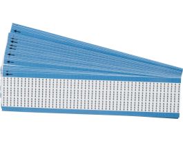 Numerical Wire Markers Permanent Adhesive Vinyl 0.5 in H Legend: 6, 3750 Total