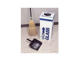 Glass Disposal Boxes, Floor Style, 6 per pack