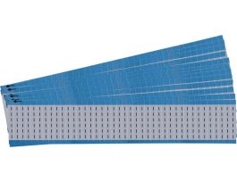 Alphabetical Aluminum Upper Case Wire Marking Cards, I 900 Total