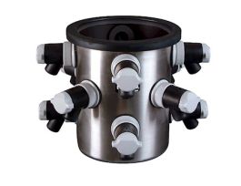Freeze Drying Chamber, 12 Ports, SS/PTFE-coated interior
