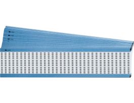 Numerical Wire Markers Permanent Adhesive Vinyl 0.5 in H Legend: 66, 3750 Total