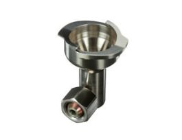 3M™ PPS™ Series 2.0 Adapter, 26017, Type S10, 1/4 Female, R-Angle 19 Thread BSP for Side Cup Mount, 4 per case