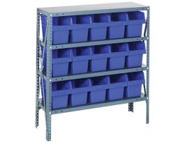 18IN X 36IN X 39IN 15 BLUE 8IN BINS