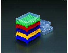 PCR WORK RACK W/LID 96 WELL ASSORT PK5. BX