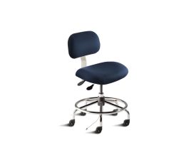 CHAIR BTS SRS ESD CASTER FABRIC 18-22IN