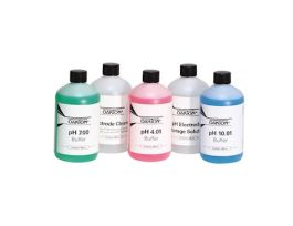 pH Solutions Pack; pH 4.01/7.00/10.00, Storage/Cleaning, 500 mL each