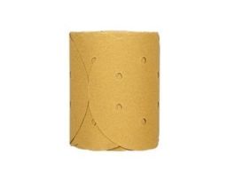 3M™ Stikit™ Gold Disc Roll Dust Free, 01643, 6 in, P80, 125 discs per roll, 10 rolls per case