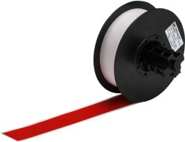 All Weather Permanent Adhesive Vinyl Label Tape for MiniMark Printer - 1.125" Red