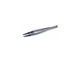 Carbon Fiber Soft and Strong, Round-Tapered Tip Tweezers, 5" L; 1/Pk