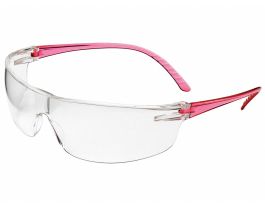 UVEX SVP200, PINK FRAME CLEAR LENS TINT ANTI-FOG COATING
