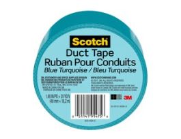 Scotch® Duct Tape 920-AQA-C, 1.88 in x 20 yd (48 mm x 18,2 m), Variable Color