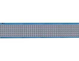 Letters and Numbers Scored Wire Marker Aluminum Foil Legend: X2 1800 Total