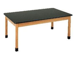 TABLE 60X24X30 TWO STUD. PHENOLIC TOP