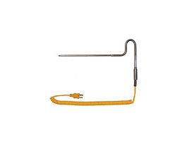 Type-K Heavy-Duty SS Penetrationation Probe Mini-Connector, 6" L .188 Dia Grounded