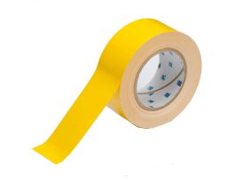 ToughStripe® Floor Marking Tape Roll -  Polyester, Solid Color, Yellow, 2" x 100'