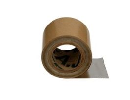 3M™ Interam™ Stainless Steel Foil Tape T-65, 4 in x 100 ft, 4 rolls/case