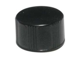 SCREW CAP CLOSED SOLID PP BK MILD ACIDS