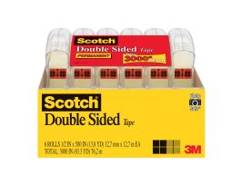 Scotch® Double Sided Tape 6137H-2PC-MP 1/2 in x 500 in