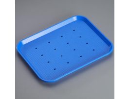 PLASTIC PRCEDURE TRAY MED PERF