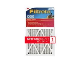 Filtrete™ Electrostatic Air Filter 1000 MPR AD22-2PK-1E, 20 in x 30 in x 1 in (50.8 cm x 76.2 cm x 2.5 cm)