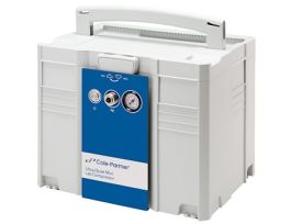 Cole-Parmer Ultra-Quiet 42 LPM, 53 dB, Mini Lab Compressor