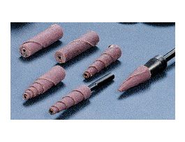 Standard Abrasives™ Zirconia Cartridge Roll, 727332, CR-FT, 60, 1/2 in x 1-1/2 in x 1/8 in, Full Tapered, 100 ea/Case